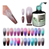 Esmalte Em Gel Termico Refletivo Led Uv Nail Art Unhas 