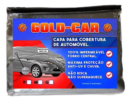 Proteção De Carro Contra Sol Chuva Granizo Lona 100% Imper