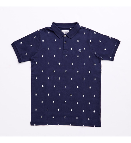 Polo Estampada P-e-n-g-u-i-n