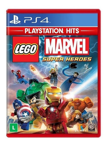 Jogo Lego Marvel Super Heroes - Ps4 Lacrado