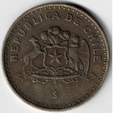 Moneda  De  Chile  100  Pesos  1997