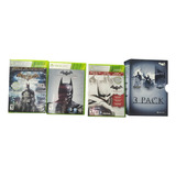 Batman Arkham City Sellado 3 Pack Xbox 360