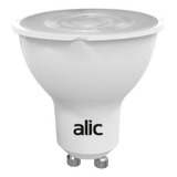 Lámpara Dicroica Eco Led Alic 7w 38º Gu10 Cálida/día X 10un.