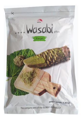 Raiz Forte Wasabi Plus Importado 1kg - Taichi