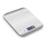 Balanza Gramera Digital De Cocina 5000 Gramos 5 Kilos Tara Capacidad Máxima 5 G Color Plata