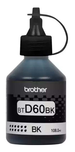 Botella De Tinta Brother Btd60bk Negro T310 T510w T710w T910