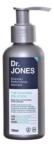 Gel De Barbear Creme Balm Shaving Solution Dr Jones 100ml
