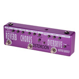 Pedal De Efectos Bypass + Reverb Guitar Rc5 6 En 1 Chorus