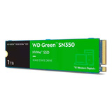 Ssd Wd Green 1tb Sn350 M.2 2280 Nvme - Wds100t2g0c