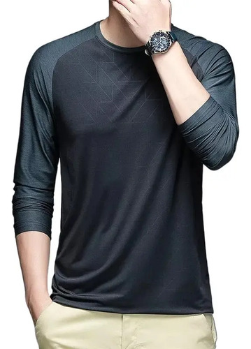 Playera De Seda Helada For Hombre, Playera Deportiva For H K