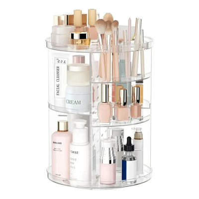 Organizador De Maquillaje Giratorio 360° 4 Niveles Multiusos | MercadoLibre