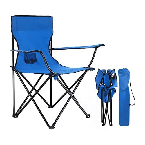 Silla Plegable Portátil Camping Picnic Pesca Playa Exterior