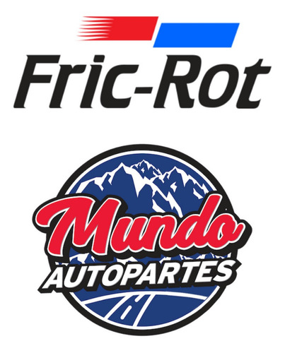 Kit 2 Amortiguadores Fric Rot Delanteros Mitsubishi L200 Foto 2