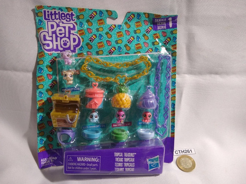 *** 261. Littlest Pet Shop Tesoros Tropicales Serie1* Catohe