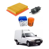 Kit Filtros Fiat Fiorino Fire Aire Aceite Combustible