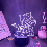 Luz De Noche Lámpara Touhou Project Anime Figure Reimu Hakur