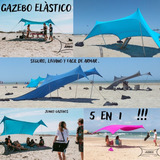 Junko Gazebo Plegable Toldo Sombrilla Carpa Playa Camping 