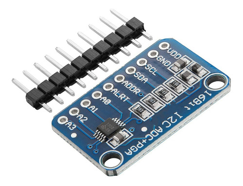 Conversor Analogico A Digital Adc Ads1115 16bit I2c Hobb