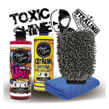 Toxic Shine | Kit Combo Lavado | Básico #51 | Shampoo + Cera