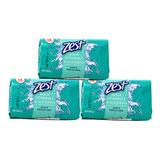 Pack 3x150g Jabón Aqua Zest Con Vitamina E Y Glicerina