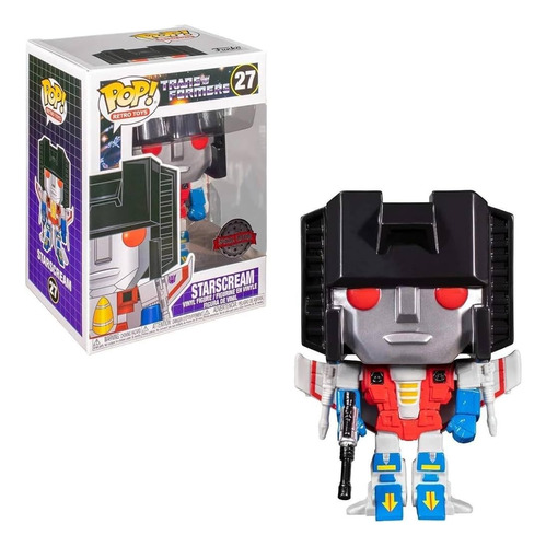 Funko Pop Transformers Starscream 27 Retro Toys