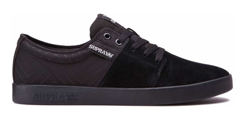 Tenis Supra Stacks Ii Black Silver Black