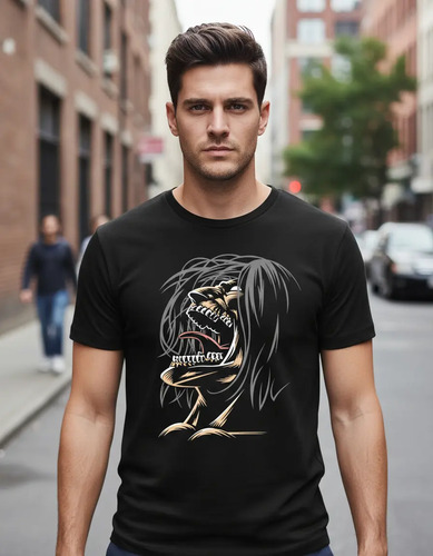 Playera Attack On Titans Eren Jaeger Anime Titán