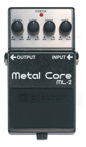 Pedal Efecto Guitarra Electrica Boss Ml2 Metal Core 