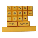 (y) Keys Honey And Milk Keycap Tipo Pbt - Abeja De Sublimaci