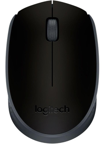 Mouse Logitech M170 Sem Fio Rc/nano Preto/grafite