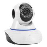 Câmera De Segurança Ip Robô Inova 5702 Com 3 Antenas Wi-fi