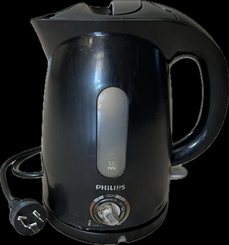 Pava Eléctrica Philips Hd4691 Viva Collection Negra 1.2l