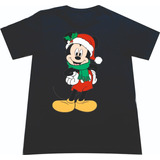 Camisetas Navideñas Navidad Mickey Mouse M 3 Grr