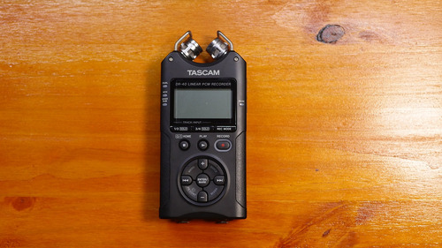 Gravador Tascam Dr-40 - Na Caixa - Ainda Com Película - Xlr