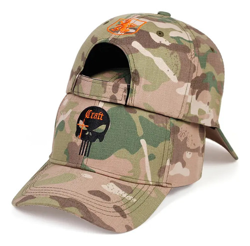 Gorra De Béisbol Unisex Con Bordado De The Punisher
