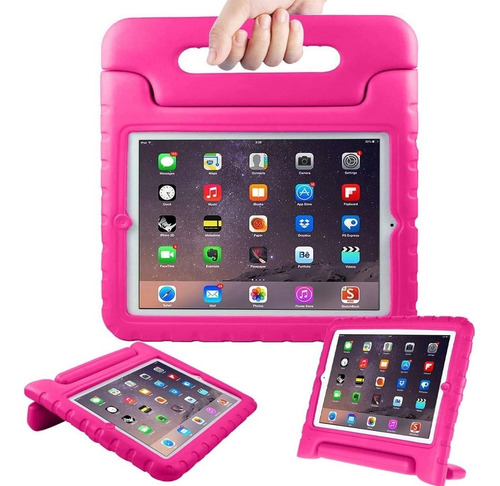 Capa Infantil Maleta Para iPad 2 3 4 A1395 A1416 A1458