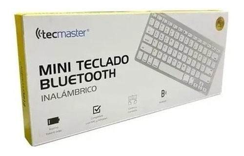 Mini-teclado Bluetooth Tecmaster