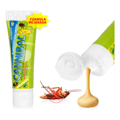 Cannibal® Veneno Mata Cucarachas Exterminador De Plagas Ecológico Tubo Con 120g. | MercadoLibre