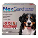 Antipulgas E Carrapatos Nexgard Gg Cães 25 A 50kg 3 Tabletes