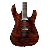 Dean Modern 24 Select Flame Top Guitarra Electrica, Ojo De 