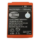 Bateria Nimh 6v 1.500mah Hbc Radiomatic Ba225030 Fub05aa