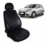 Funda Asiento Cuerina Acolchada Renault Sandero 12/14 Enter.