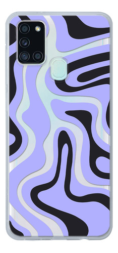 Funda Para Samsung Galaxy Mujer Curvas Moradas Uso Rudo Tpu