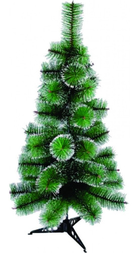 Árvore De Natal Luxo Turquesa Neve 90 Galhos 120cm 1und Cor Nevada