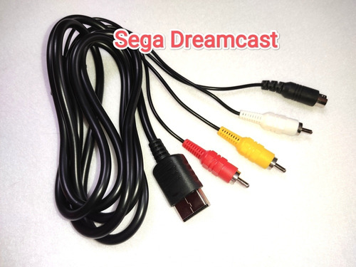 Cable S-video Compuesto Rca Para Dreamcast