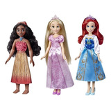 Disney Princesas - Moana Rapunzel Y Ariel Con Mascotas