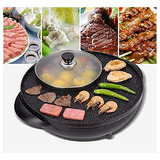 Parrilla Eléctrica Bbq Y Hot Pot, Doble Función, 1500w, Port