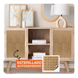 Vinilos Decorativos Mimbre Ratán Esterilla Muebles 