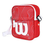 Bolso Harlem Bandolera Rojo Wilson