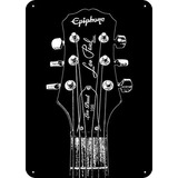Guitars Music EpiPhone Les Paul 100 - Letrero De Metal (8